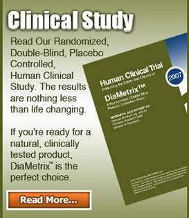 DiaMetrix Clinical Study for Blood Sugar Support